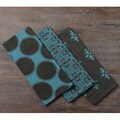 Set of Three Jewel Cotton Kitchen Towels (Indonesia)