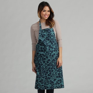 Handmade Bali Teal Indigo Apron (Indonesia)
