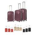 Benzi 3-piece Hardside Spinner Luggage Set