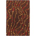 Hand-tufted Mauriceville Geometric Wool Rug