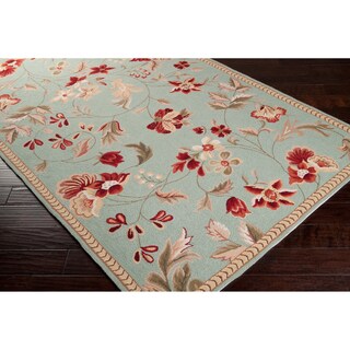 Hand-hooked Mendota Wool Rug