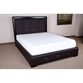 Espresso Eastern King-size Bed Frame