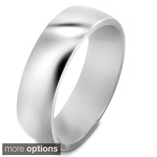 West Coast Jewelry Solid Titanium Men's Polished Traditional Ring