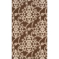 Hand-hooked Corvallis Indoor/Outdoor Floral Rug