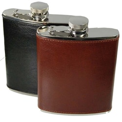 Torino Leather 6-oz Flask