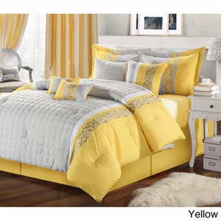 Glendale Embroidered 8-piece Comforter Set 