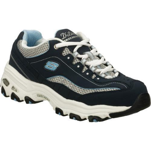 Womens Skechers Dlites Centennial Navywhite 14838988 Overstock