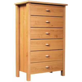 Venture Horizon Oak Finish Nouvelle 6-drawer Chest