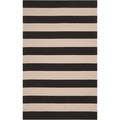 Hand-hooked Cowriga Indoor/Outdoor Stripe Rug
