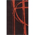Noah Packard Desing Hand-tufted Bristol Abstract Plush Wool Rug