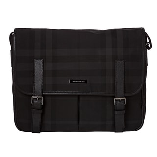 Burberry Medium Beat Check Messenger Bag