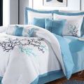 Coral Reef Embroidered 8-piece Comforter Set