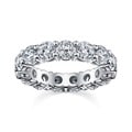 14k White Gold 2 1/2ct TDW Diamond Eternity Wedding Band (H-I, I1-I2)