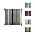 Cesar Chenille Stripe Self Cord 20 x 20 Pillow