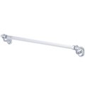 Water Creation Elegant Glass Series 24-inch Towel Rack