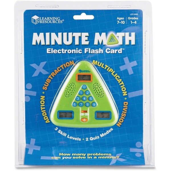 Minute Math Electronic Flash Card