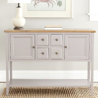 Low Price Safavieh Charlotte Grey Storage Sideboard