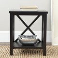 Safavieh Cadence Black Cross Back Table