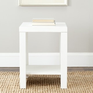 Safavieh Lahoma White End Table