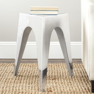 Safavieh Indium Triangle Silver Side Table