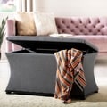 Safavieh Aroura Grey Storage Bench