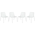 Safavieh Orion White Side Chairs (Set of 4)