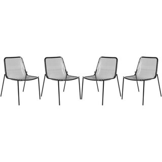 Safavieh Orion Black Side Chairs (Set of 4)
