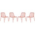 Safavieh Orion Red Side Chairs (Set of 4)
