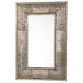 24-Inch Handcrafted Metalwork Mirror (Morocco)