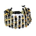 Mystic Net Multistones Silk Strands Bracelet (Thailand)