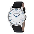 Stuhrling Original Men's Corona Ultra thin Leather Strap Watch