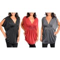 Stanzino Women's Plus Embellished Waist Top