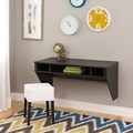 Prepac SOHO Washed Ebony Floating Desk