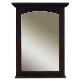 Water Creation Manhattan Collection Espresso Finish Mirror