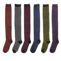J. Ann Women's Striped Over-the-knee Socks
