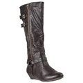 Riverberry Women's 'Tamara' Brown Side-zip Boots