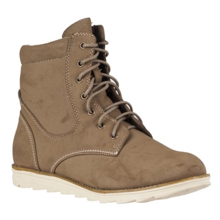 Riverberry Women's 'Olympia' Lace-up Boots