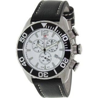 Swiss Precimax Men's Deep Blue Executive Elite II Chronograph Watch