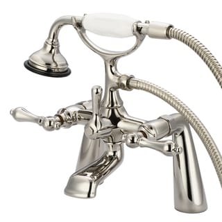 Water Creation Polished Nickel Vintage Classic 7" Spread Faucet