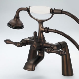 Water Creation Oil Rubbed Bronze Vintage Classic 7" Spread Tub Faucet