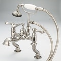 Water Creation Polished Nickel Vintage Classic Adjustable Faucet
