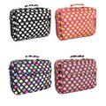 World Traveler Polka Dot Designer Print 17-inch Laptop Computer Case