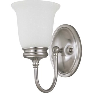 Nuvo 'Salem' 1-light Brushed Nickel Vanity Fixture