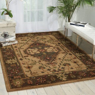 Hand-tufted Tahoe Beige Wool Rug