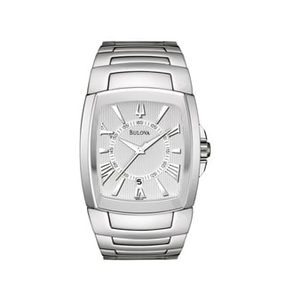 Bulova Men's 'Bracelet' Stainless Steel Quartz Watch