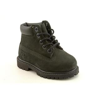 Timberland Boy's '6" Premium Waterproof' Nubuck Boots