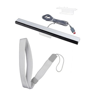 BasAcc Wired Sensor Bar/ Controller Hand Wrist Strap for Nintendo Wii