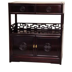 Rosewood Long Life Display Cabinet (China)