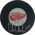 Steiner Sports Chris Chelios Detroit Red Wings Signed Puck