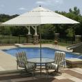 Swim Time 11-foot Octagon Champagne Easy Glide Umbrella